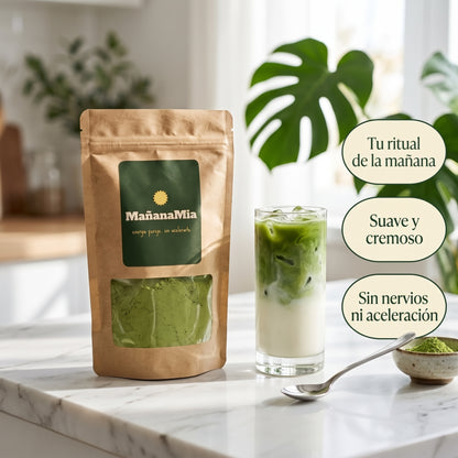 Matcha MañanaMia – Ni pesada ni acelerada: Energía pareja